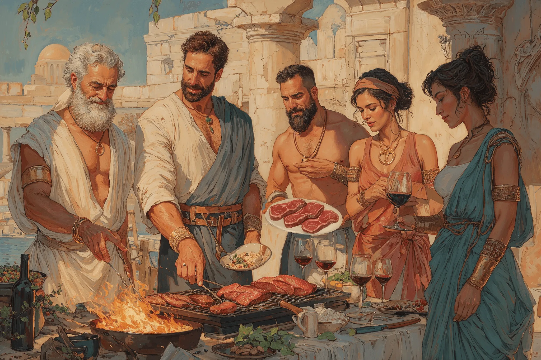 Ψήσε σαν θεός: BBQ εμπνευσμένο από την ελληνική μυθολογία